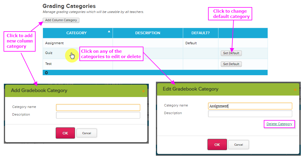 How to Setup Equal Interval Grading – QuickSchools Support