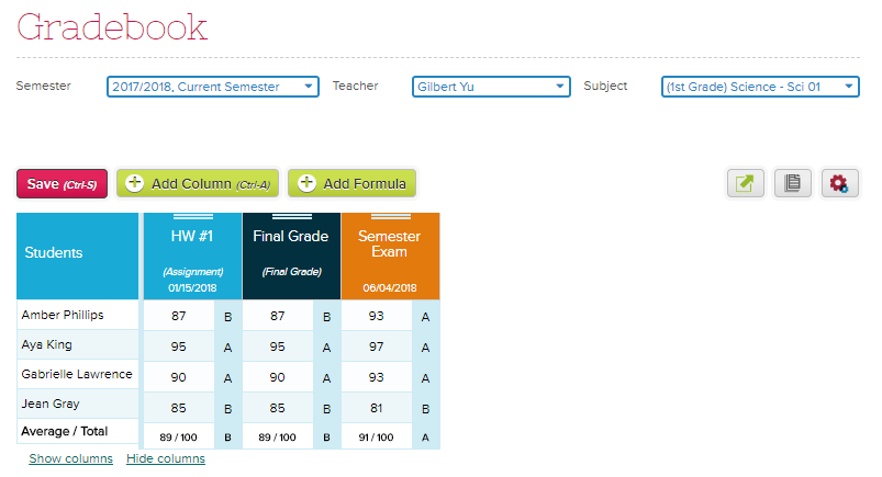 How to Setup Equal Interval Grading – QuickSchools Support