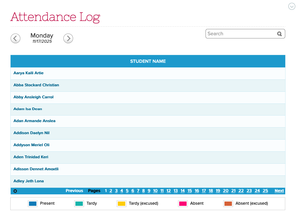 attendancesnapshot-emptyday.png