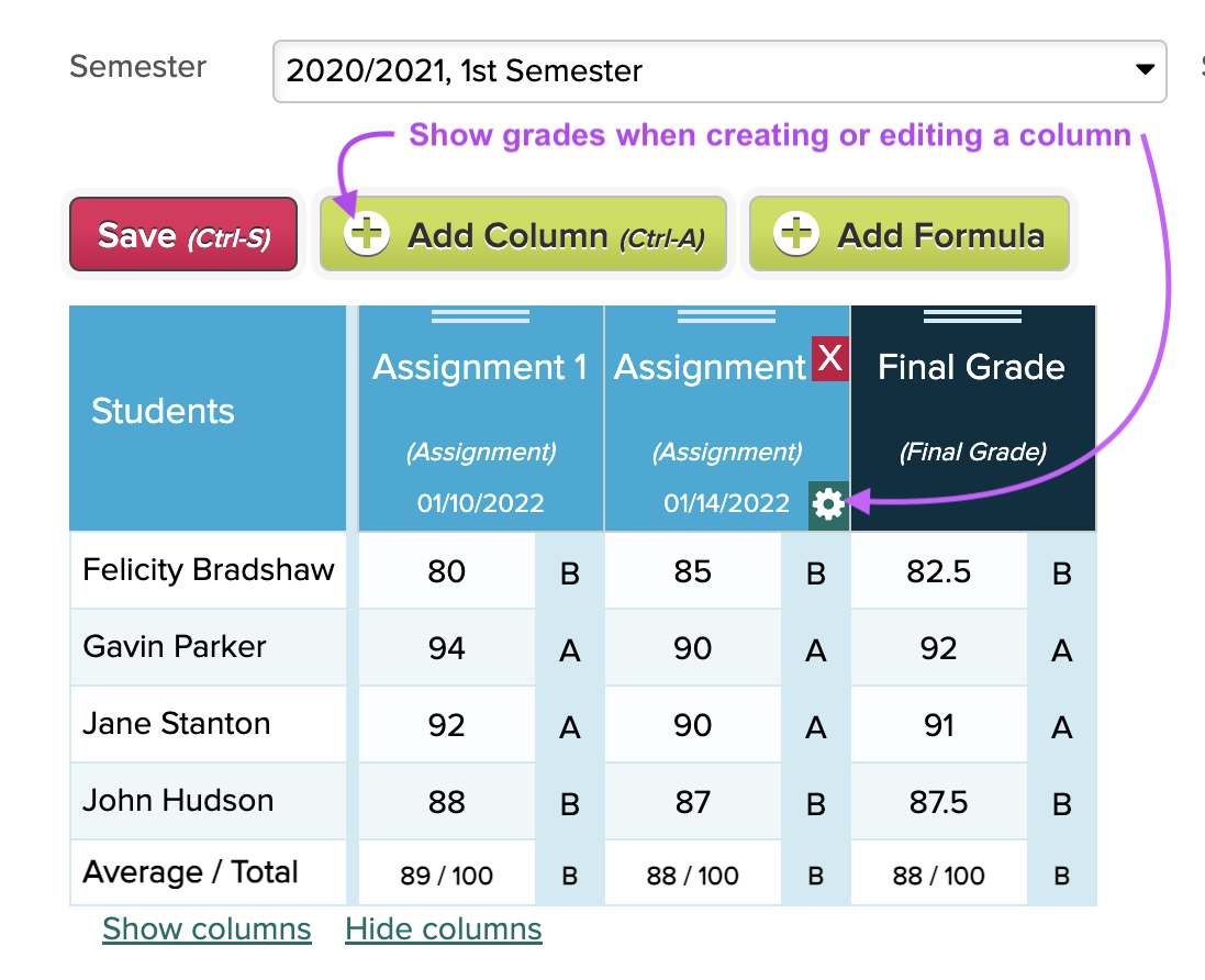 7. Okaloosa County Parent Portal Grades - wide 9